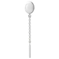 Balloon earring 1 pcs - Silver Plated
