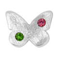 Butterfly earring 1 pcs - Silver Plated