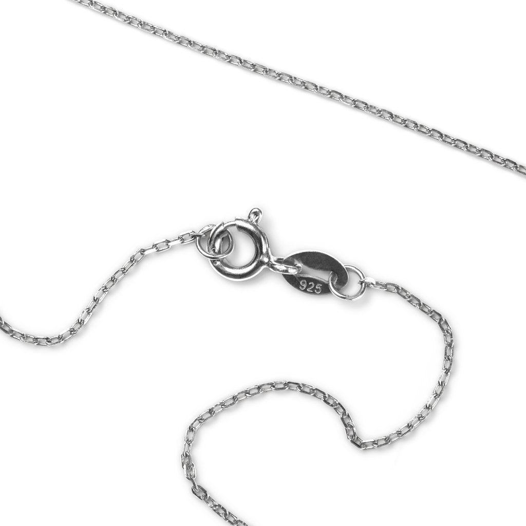 LULU Copenhagen Facet Necklace long Necklaces Silver