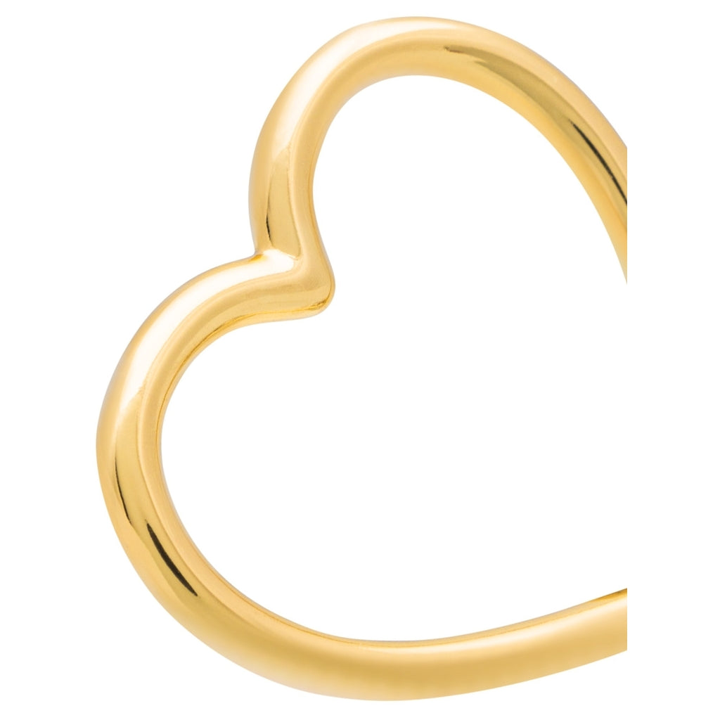 LULU Copenhagen Heart Ring gold plated Rings Gold plated