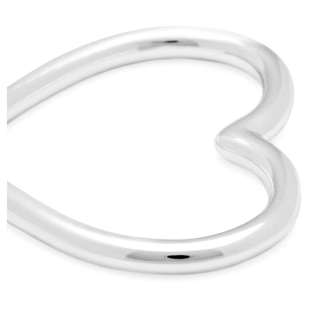 LULU Copenhagen Heart Ring silver plated Rings Silver Plated