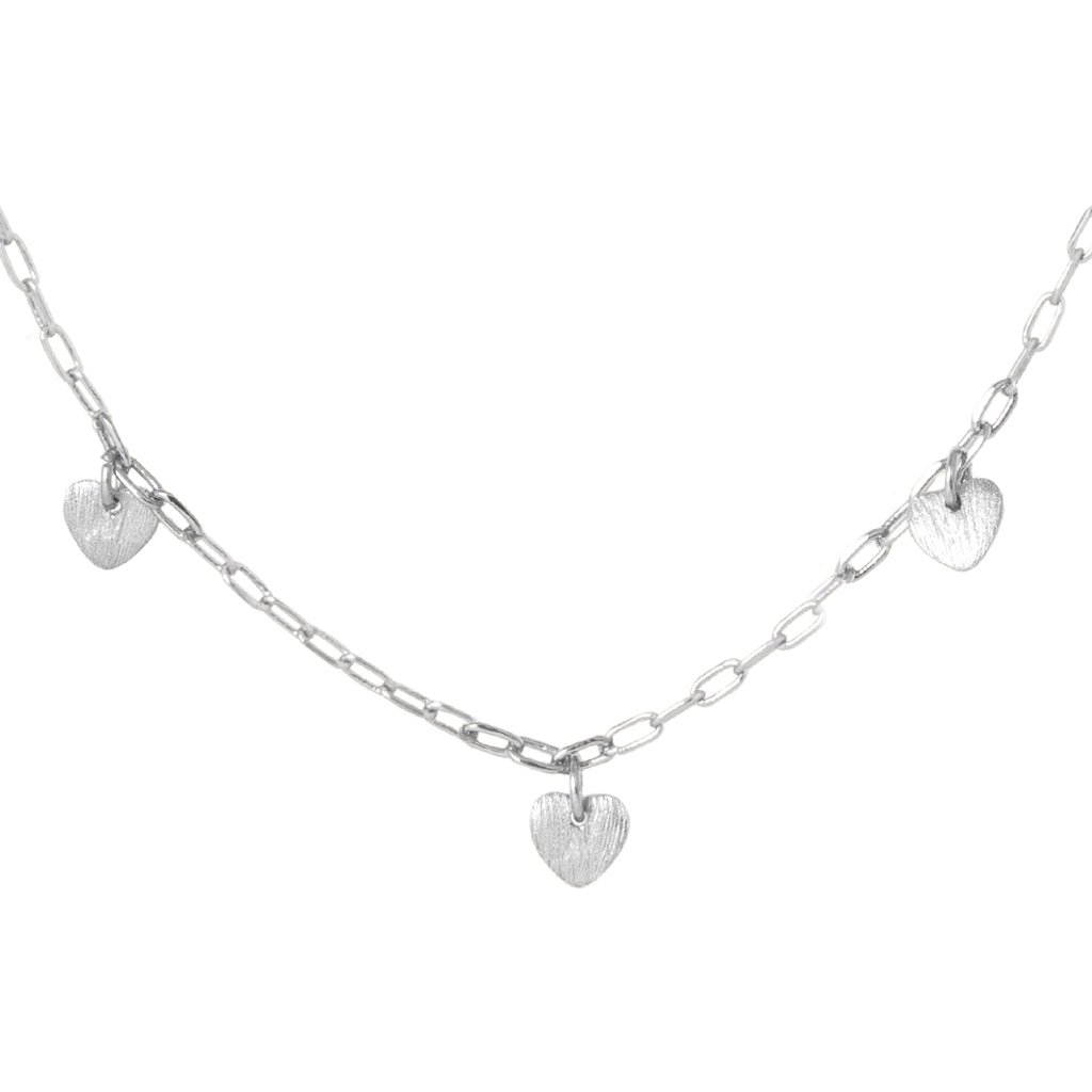 LULU Copenhagen Love U Necklace silver plated Necklaces Silver Plated