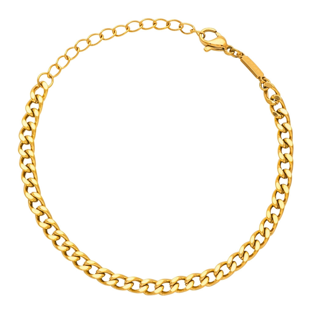 LULU Copenhagen Panzer Bracelet gold plated Bracelets Gold plated