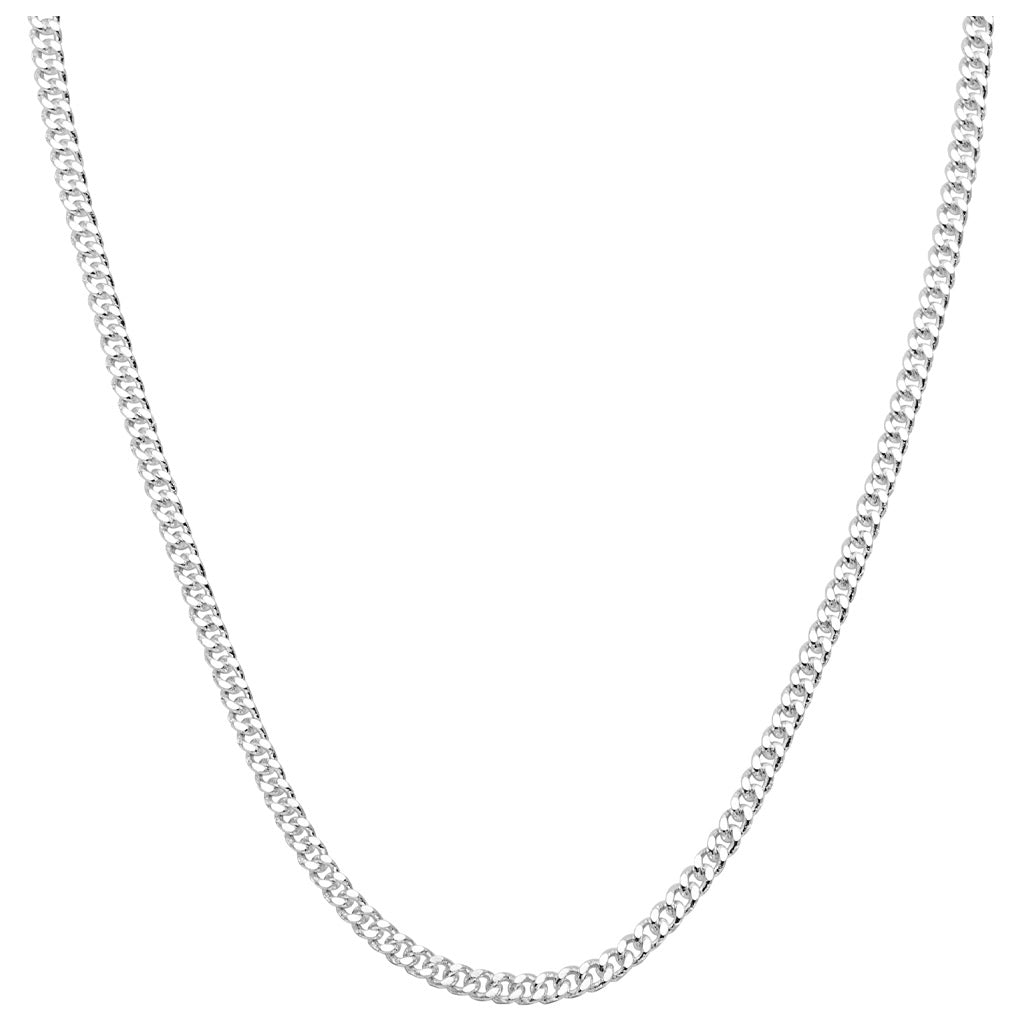 LULU Copenhagen Panzer Necklace silver plated Necklaces Silver Plated