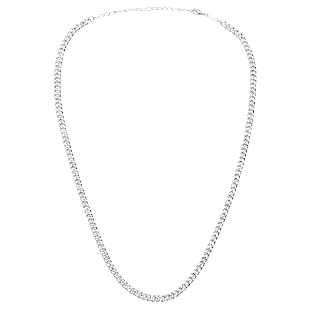 LULU Copenhagen Panzer Necklace Long silver plated Necklaces Silver Plated