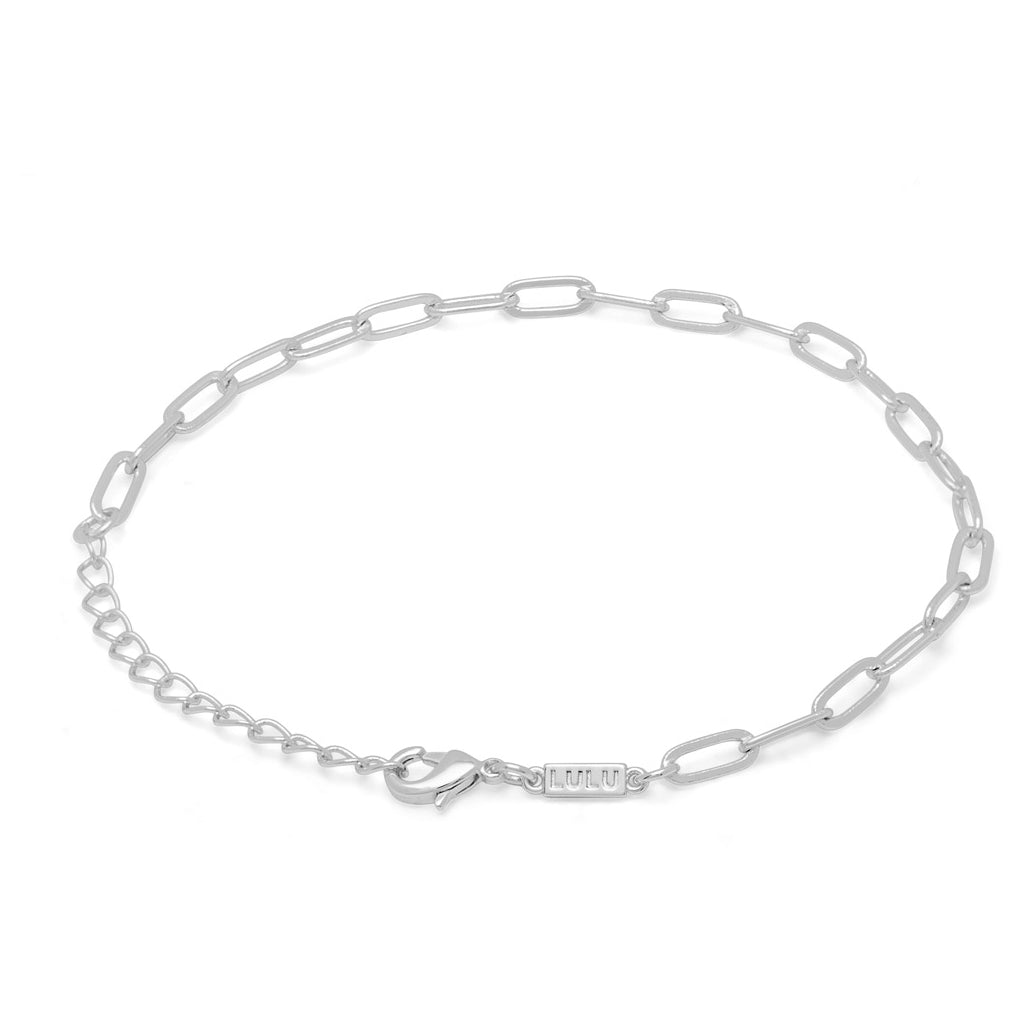 LULU Copenhagen Paperclip Bracelet silver plated Bracelets Silver Plated