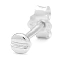 Screw earring 1 pcs - Silver