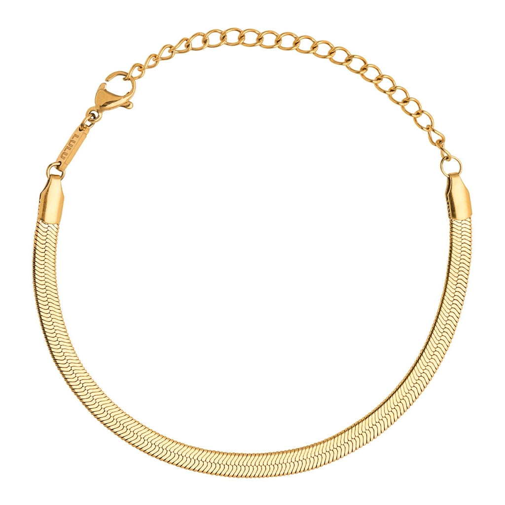 LULU Copenhagen Snake Bracelet gold plated Bracelets Gold plated