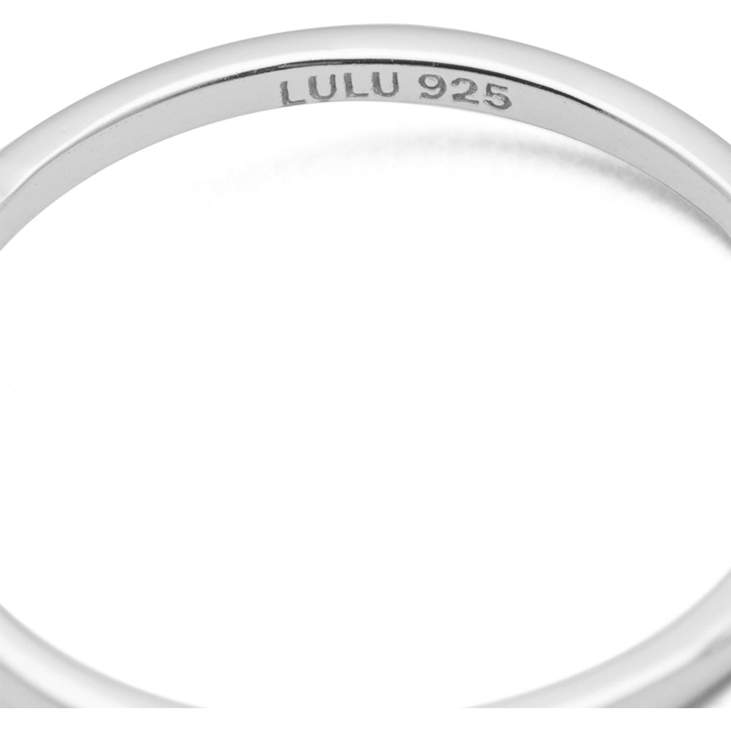 LULU Copenhagen Spinning Wheel Ring Rings Silver